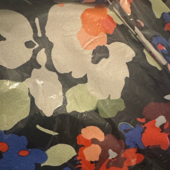 Banana Republic Black and Green Patterned Dress - Picture 2 of 6